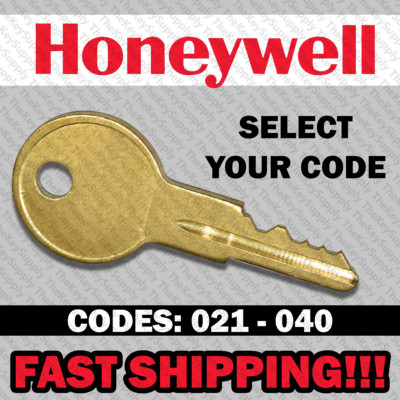 Honeywell Cash Lock Box Replacement Keys Cut to Your Code 021
