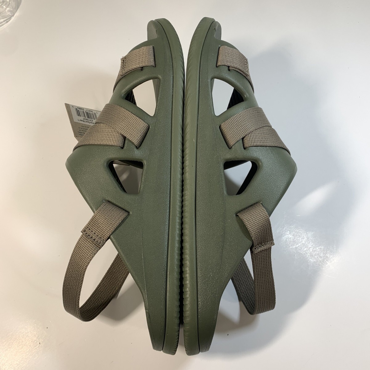 Chaco Chillos Men’s Sport Green Moss Sandals With Adjustable Strap Closure Sz 12 Chaco Chillos Clog Size 9 M EU 42 Men main image 3