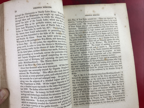 Henry Schoolcraft 1. Auflage 1851 "Dreißig Jahre mit den Indianerstämmen" Hb KOSTENLOSER VERSAND - Bild 8 von 9
