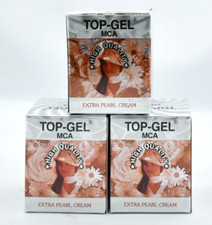 Top-Gel MCA Natural Extract Collagen Extra Pearl Cream -18gr  3 Pack  NIB 