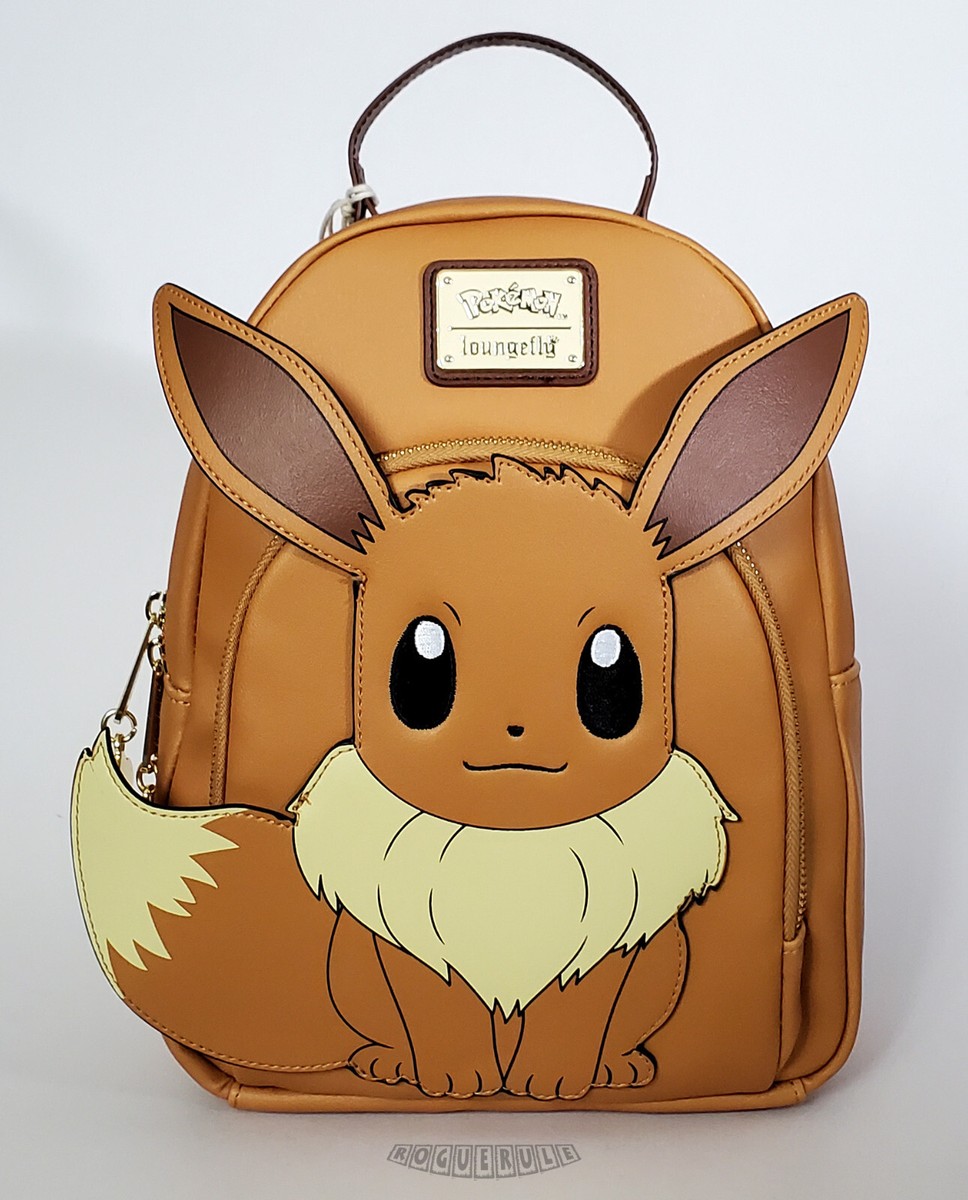 🚦Loungefly Pokemon Eevee Figural Mini Backpack - Exclusive - New