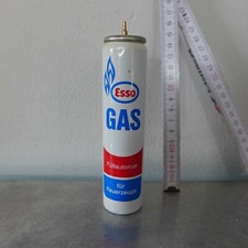 alter Gas-Kanister ESSO um 1980 sch&ouml;nes Sammlerst&uuml;ck Tropfenm&auml;nnchen Kult