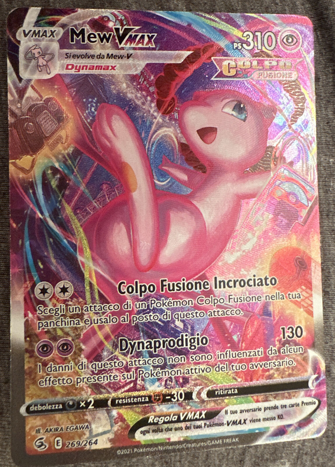 MEW VMAX - 114/264 – COLPO FUSIONE – ITA – POKEMON