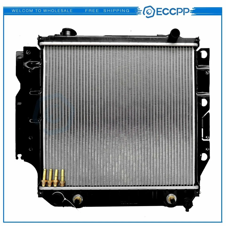 Radiator For 1997-2006 Jeep TJ Jeep Wrangler l6 2.4L 4.0L Fits 1682 Replacement Foto 4 de 4