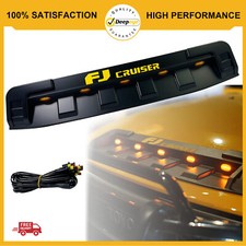 New Front Engine Hood Air Intake Grille Cover Wlamp For 07-14 Toyota Fj Cruiser New Front Engine Hood Air Intake Grille Cover Wlamp For 07-14 Toyota Fj Cruiser