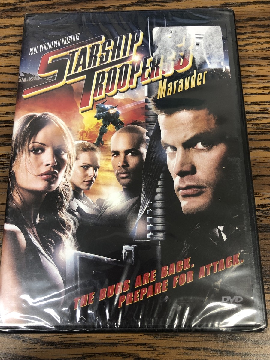 STARSHIP TROOPERS3 限定フィギュア付きDVD Starship Troopers 3: Marauder (Widescreen DVD, 2008) BRAND