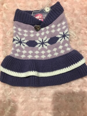 snowflake sweater dress