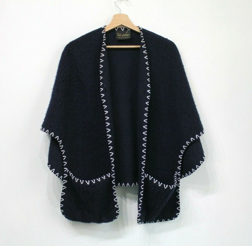 navy cape jacket