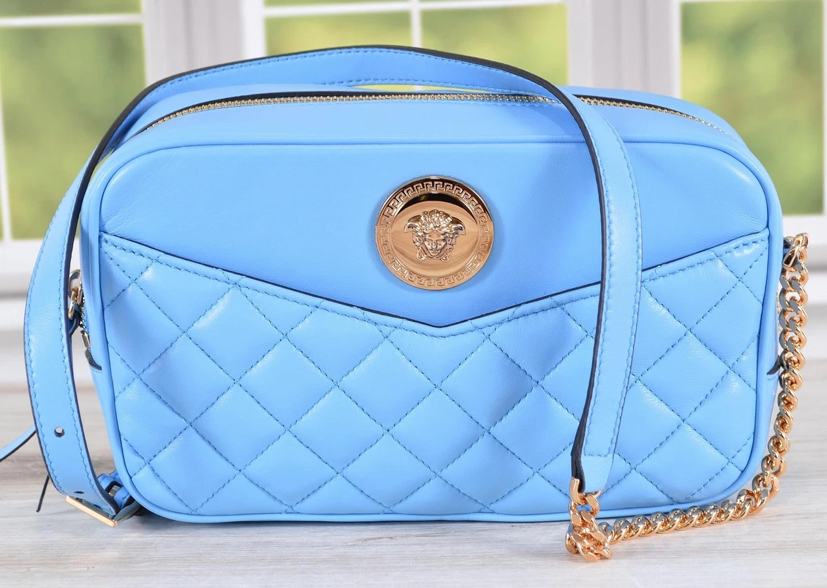 La Medusa Small Handbag  Small handbags, Handbag, Blue purse