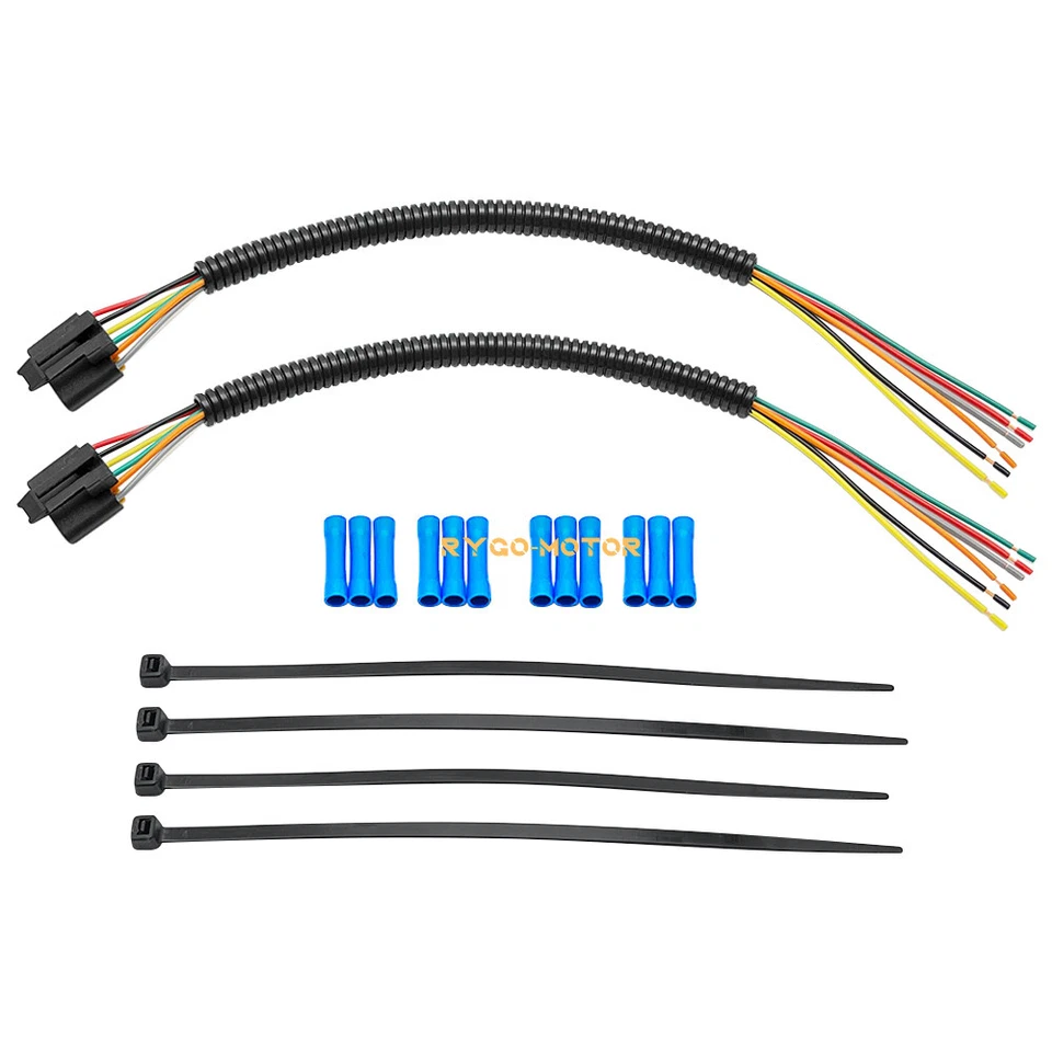 2 x Handlebar Controls Pigtail Harness for Polaris Sportsman 300 400 450 500 570 - Image 3 of 4