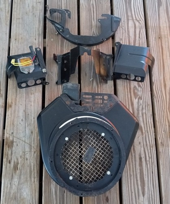 #ad Briggs and Stratton Vanguard 14hp Engine 294777 Engine SHROUD COVERS NO BOLTS $90.00