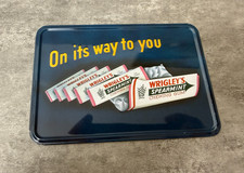 Wrigley’s Spearmint Blechpostkarten "On its way to you"  14,5x10 cm