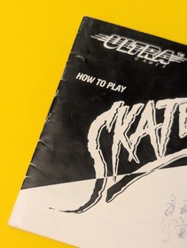 Skate or Die 1988 Nintendo NES Manual de instrucciones - &iexcl;Solo folleto! - NES-01-USA