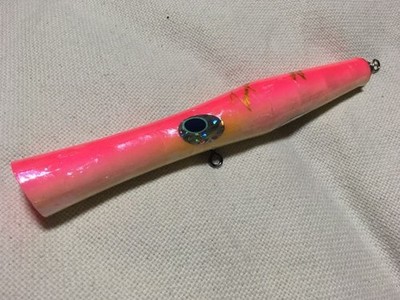 Kaida Lure Trumpet 230 Pink Avalon Abalone Used Salmon Tuna GT fishing