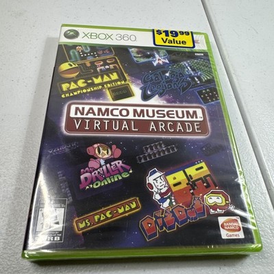 Namco Museum: Virtual Arcade (Microsoft Xbox 360, 2008) SEALED BEST BUY VERSION