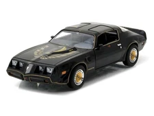 1980 Pontiac Firebird Trans Am Turbo - Black 1:24 Scale Model - Greenlight 84037