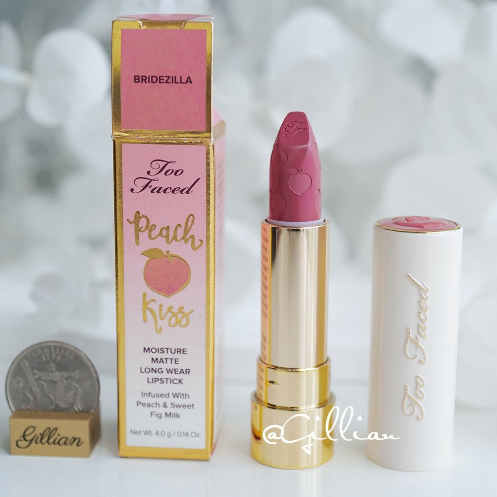 Too Faced Peach Kiss Moisture Matte Long Wear Lipstick