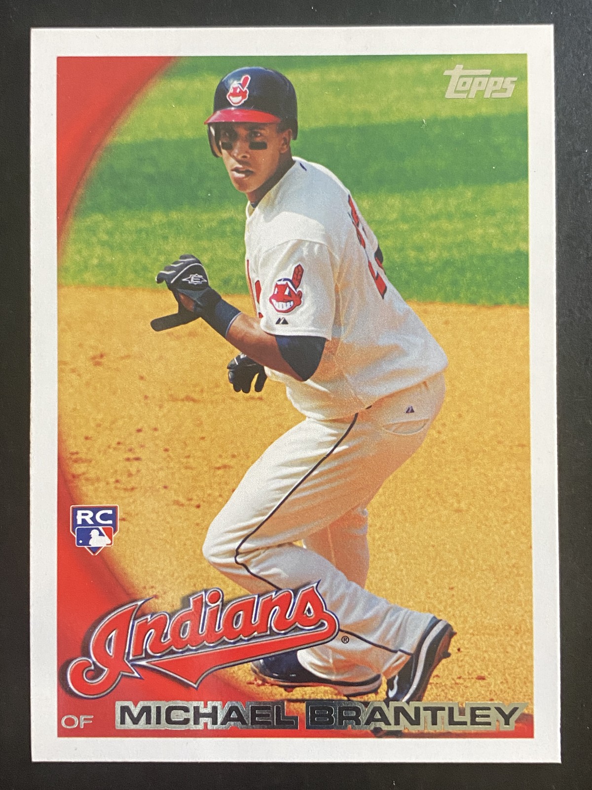 Michael Brantley 2010 Topps Baseball Rookie Card Cleveland Indians #270