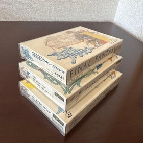Masterpiece Final Fantasy Famicom All 3 Title Set Square