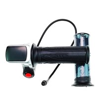 48V Whole 6 Wires Ebike Thumb Throttle With Power Switch For Electric Bikes