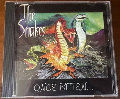 CD The Snakes - Once Bitten - Micky Moody - Bernie Marsden - Neil Murray