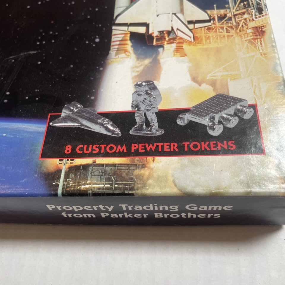 Monopoly U.S. Space Program Edition NASA Astronaut Brand - Sealed Cards & Pieces - Image 3 of 4