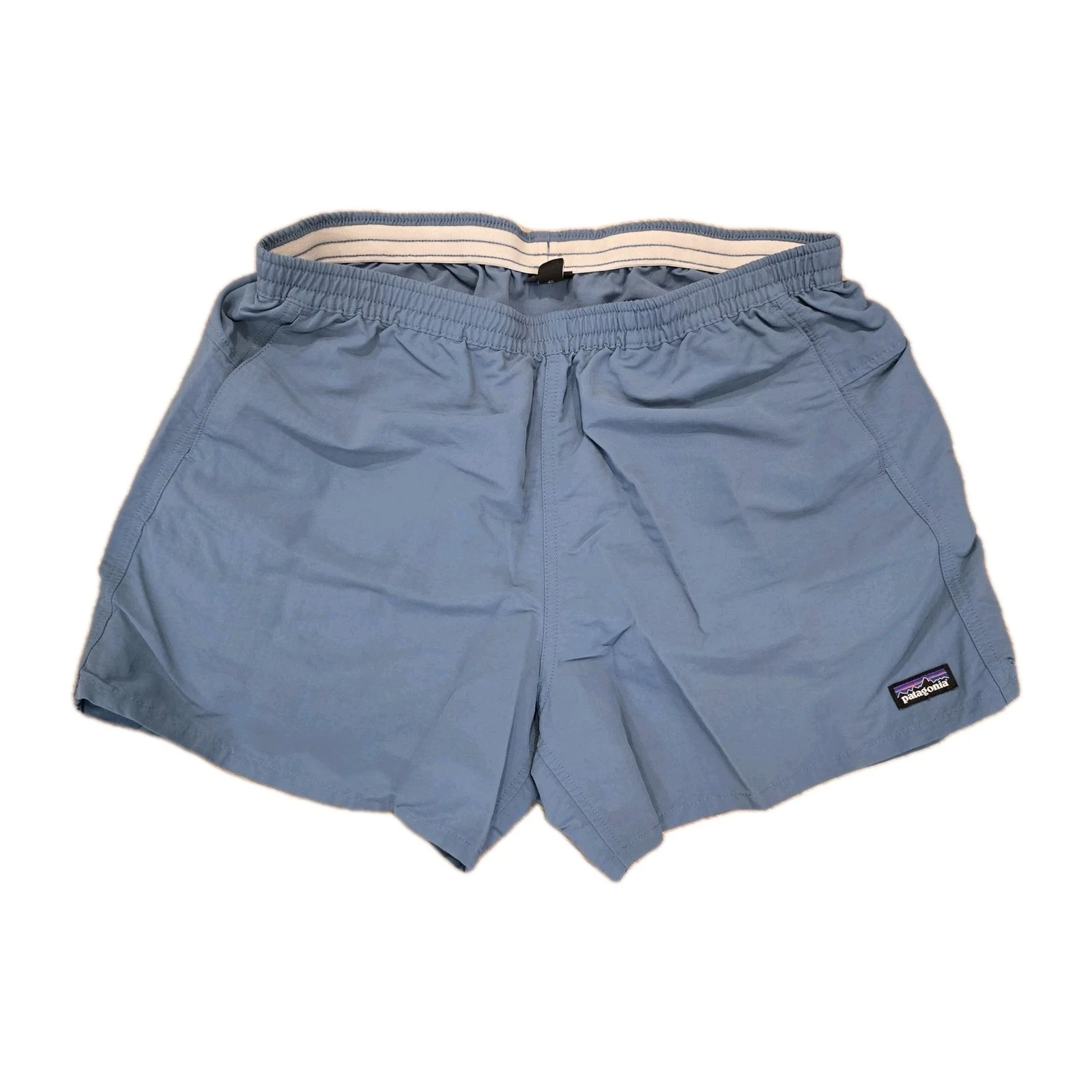 Patagonia Baggies 4" Inseam Shorts Men's Large Shore Blue Outdoor Hiking Gym