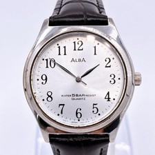 SEIKO ALBA 116121 V501 6V50 Rare Dial V501 2T18 R2 Vintage Timepiece Watch
