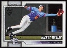 2026 Topps Series 1 Celebration Mickey Moniak #195 Colorado Rockies