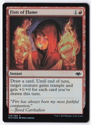 Fists of Flame #123 (Foil) Modern Horizons