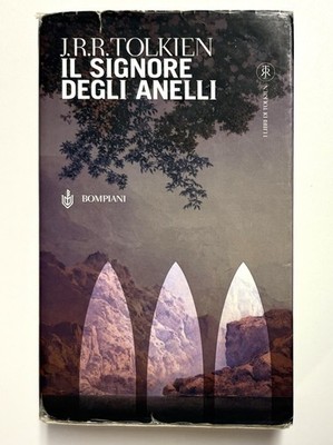 J.R.R. Tolkien IL SIGNORE DEGLI ANELLI Bompiani 2002 Trilogia Alliata MAPPA Raro