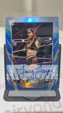 2026 Topps Chrome WWE Jacy Jayne Blue Refractor Autograph 118/150