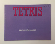 Tetris - Nintendo NES Instruction Booklet Manual - US Seller