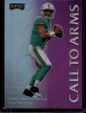 2020 Panini Playoff Football Tua Tagovailoa #CA-18 RC Rookie Call to Arms Pink B
