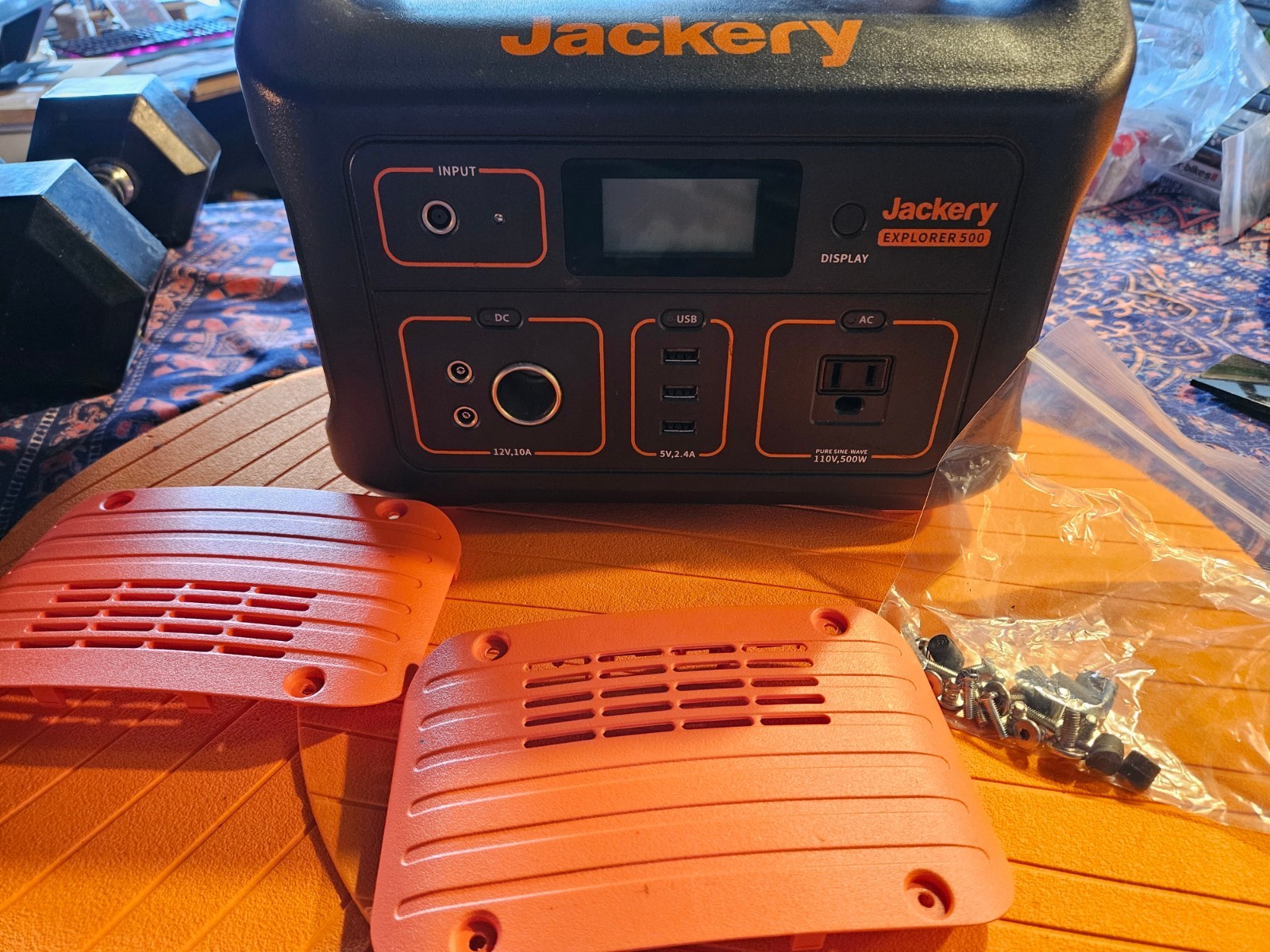 Jackery Explorer 500 500W 518Wh 110V Portable Power Station