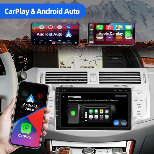 Apple Carplay For Toyota Avalon 2005-2010 Android 14.0 Car Stereo Radio GPS +CAM - Picture 7 of 14
