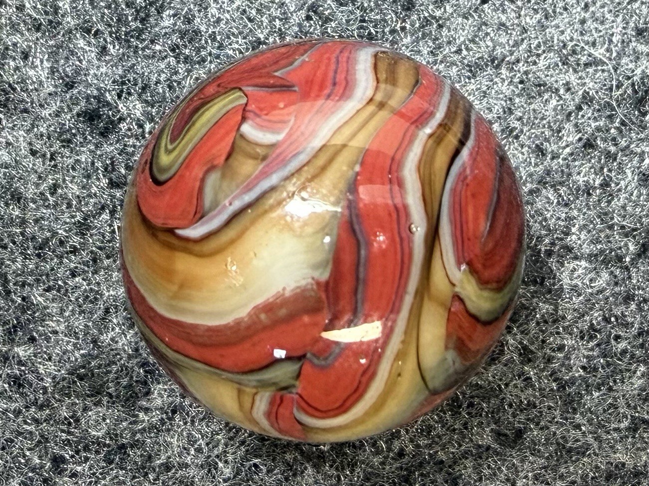 JABO 2010 New Decade Multi Color Oxblood Swirl. .775