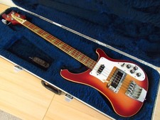 Rickenbacker 4001 FG L9 Serial Fireglo Basso Chitarra USA Vintage con Custodia