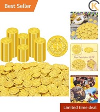 Lightweight 1.4  Pirate Coins - 120 PCS Perfect for Kids' Treasure Hunts