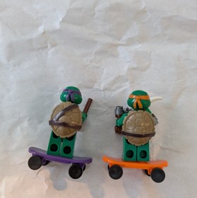 Lego TMNT Minifigure Set Lot Shredder Turtles Krang 79122 79103 W/ Skateboards