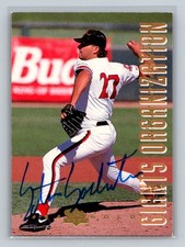 1994 Classic Best Gold Autograph #161 Steve Soderstrom San Francisco Giants