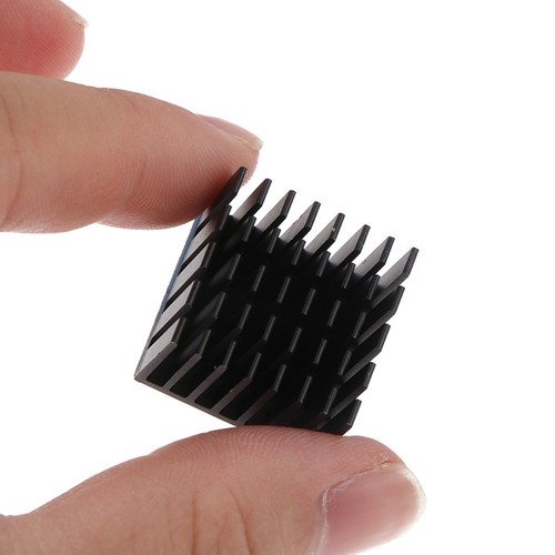 5Pcs Heatsink Radiator Cooler 22*22*15mm W/Thermal Tape For Electronic Chip IC - Afbeelding 9 van 14