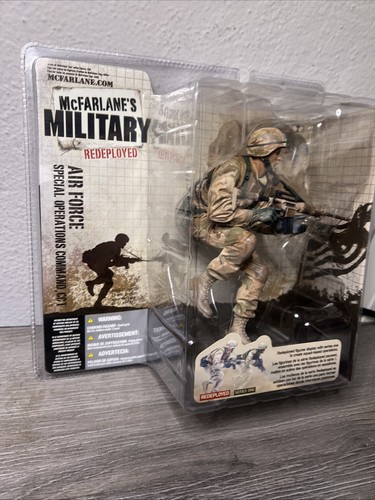 McFarlane Military Series 1 Redeployed Air Force Special Ops Action Figure - NEW - Picture 8 of 10