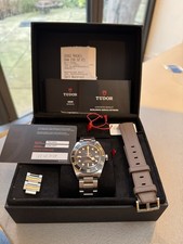 Tudor 79030N Black Bay 58 Black Dial 39mm warranty 02/29 with Tudor ranger t-fit