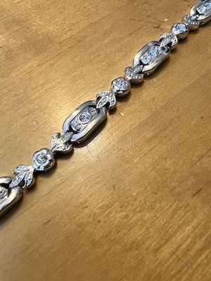 NOLAN MILLER Silver Glamour Collection 8  Bracelet  #223