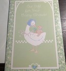 Vintage Country Goose It's Your Baby Shower Card & Envelope Cottagecore Greeting — photo 2