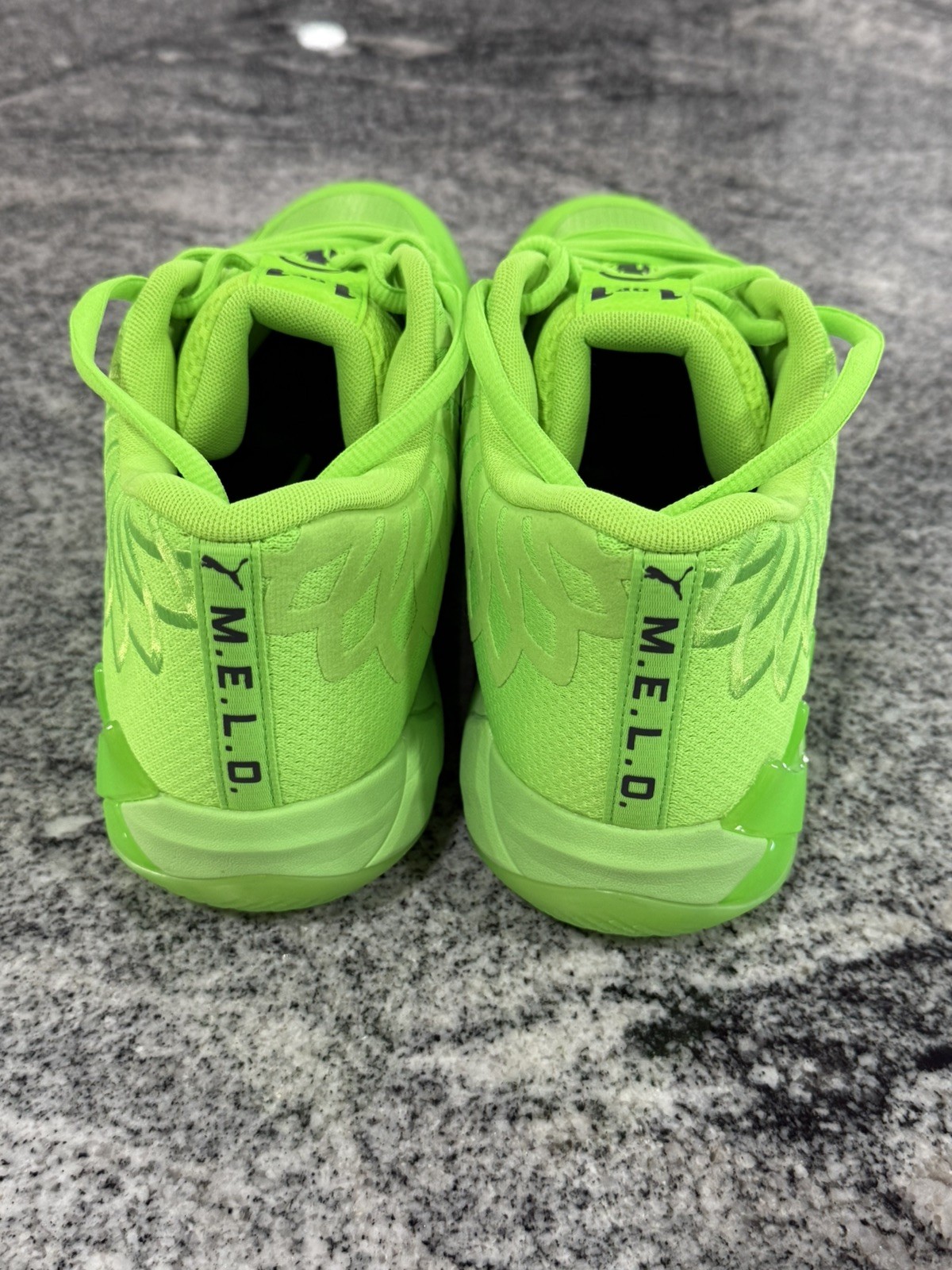 Puma MB.01 Low  US 13 Men's Green Gecko Basketball LaMelo Ball 1 - 376941-07 New thumbnail 2