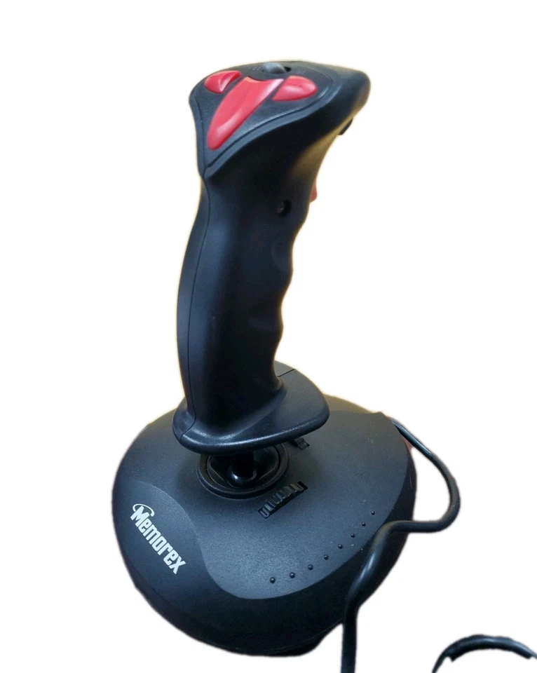 Memorex Fighter Pro II Joystick JSK210 Computer PC Flight Controller- USED - Image 2 of 4