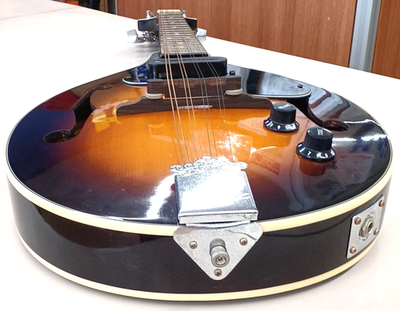 ARIA AM-200E 8-Strings Electric Mandolin Sunburst w/Hardcase