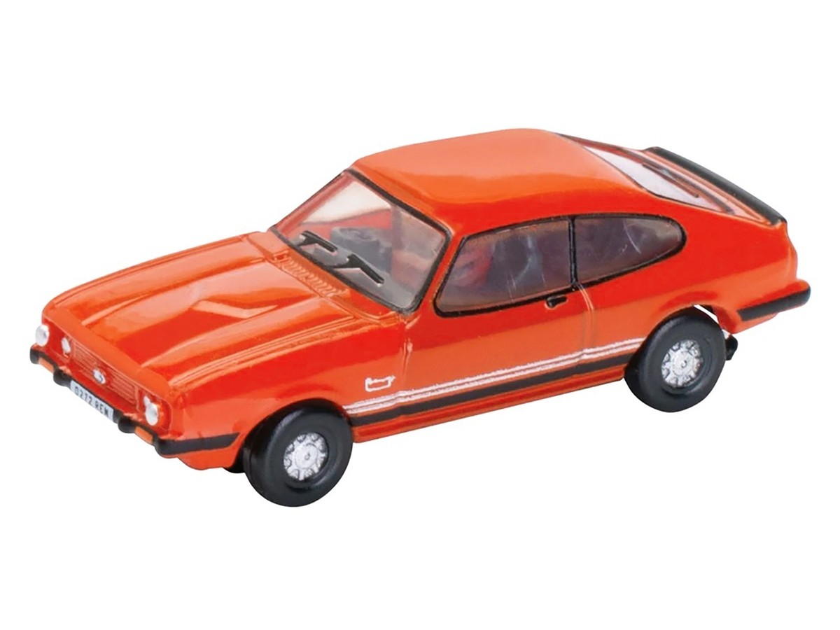 FORD CAPRI MK3 RHD SEBRING RED 1/148 (N) SCALE DIECAST MODEL BY